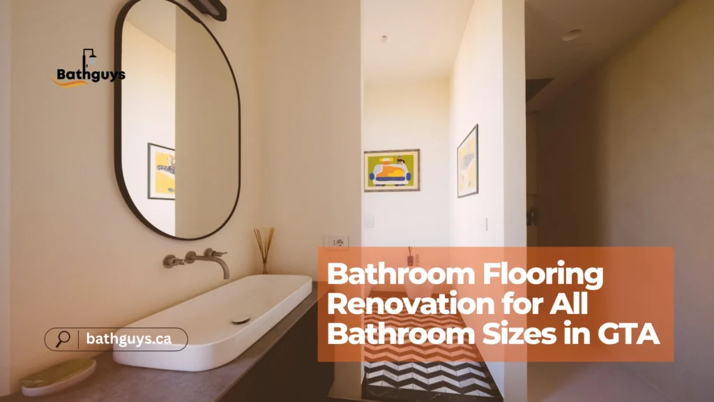 Bathroom flooring for small bathrooms can create a practical, durable surface while making limited space feel more open.