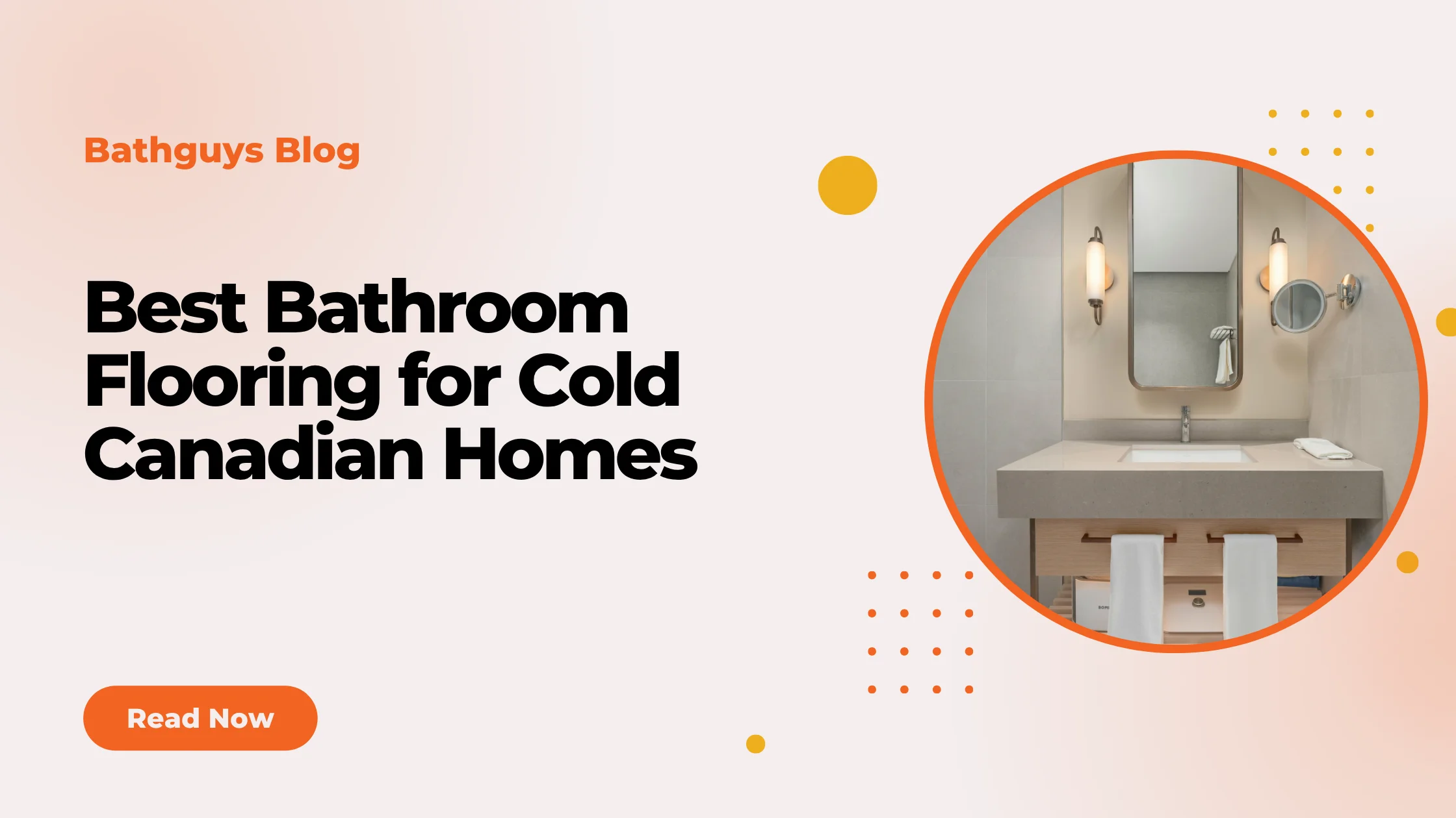 Best bathroom flooring for cold Canadian homes should provide durability, moisture resistance, and comfort during winter.