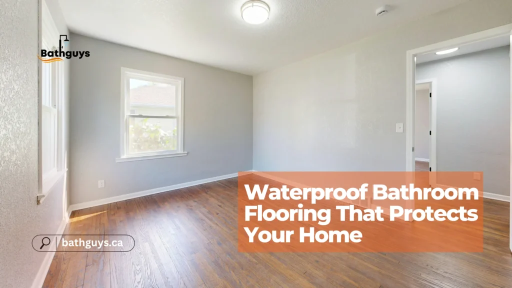 Waterproof bathroom flooring helps protect your home from moisture while providing a durable surface for everyday use.