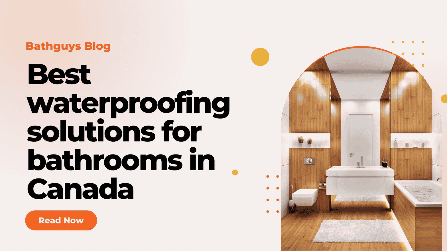 Best Waterproofing Solutions for Bathrooms in Canada