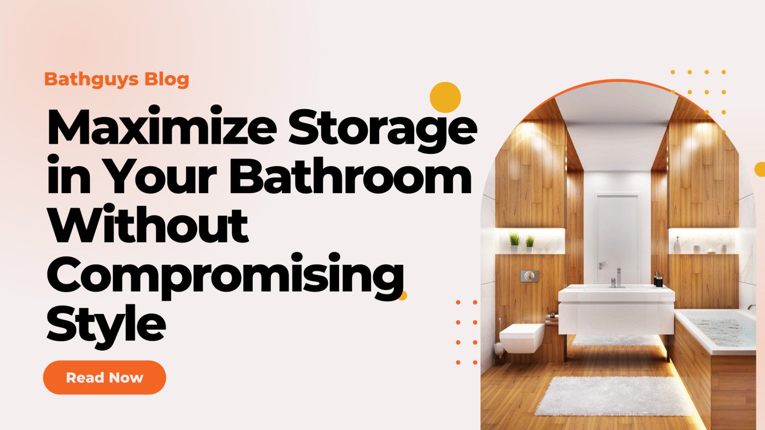 Maximize Storage in Your Bathroom Without Compromising Style