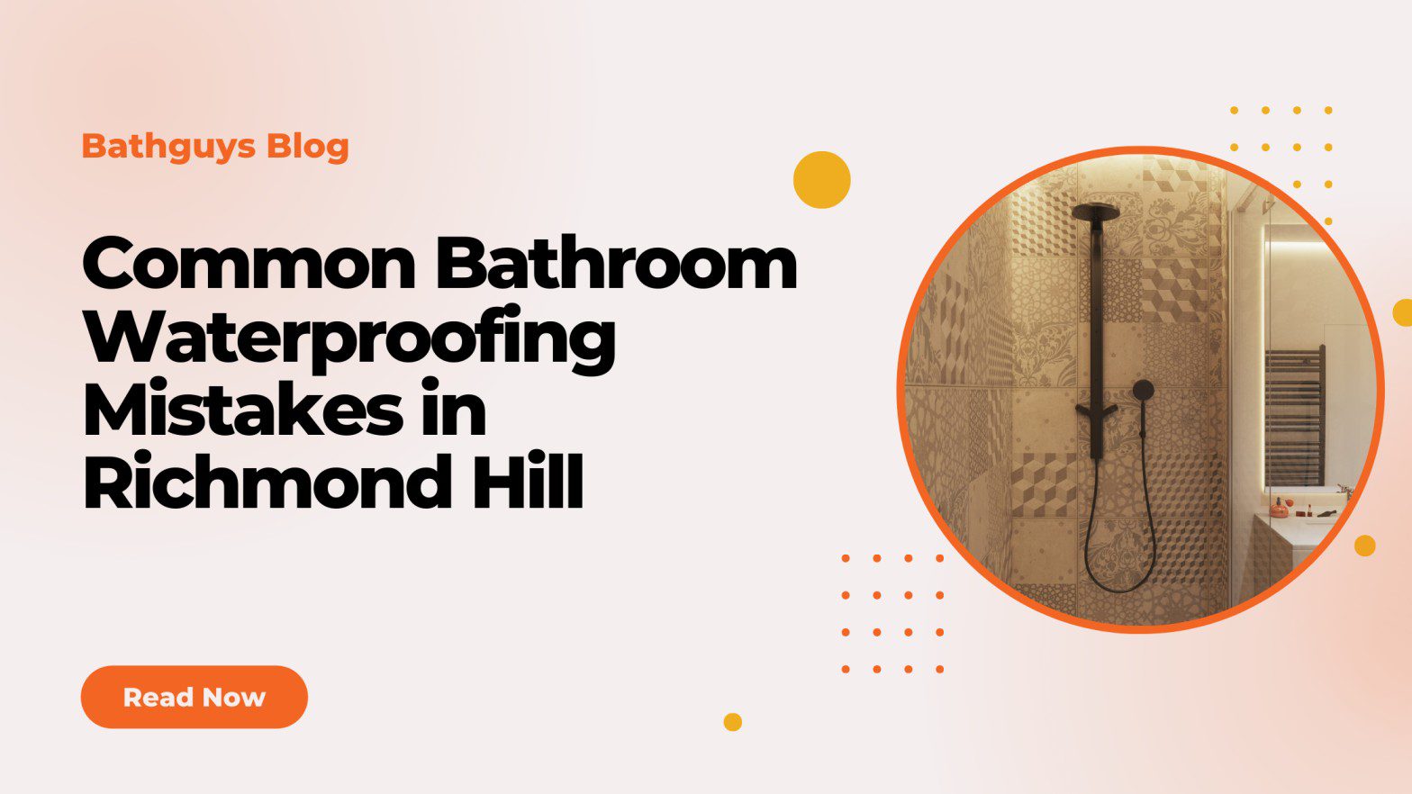 Common Bathroom Waterproofing Mistakes