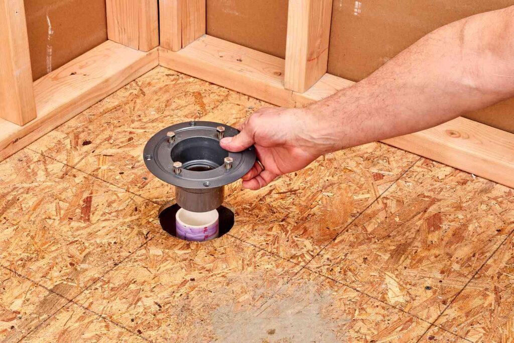 Shower Drain Installation