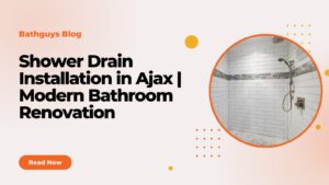 Shower Drain Installation