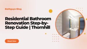 residential bathroom renovation