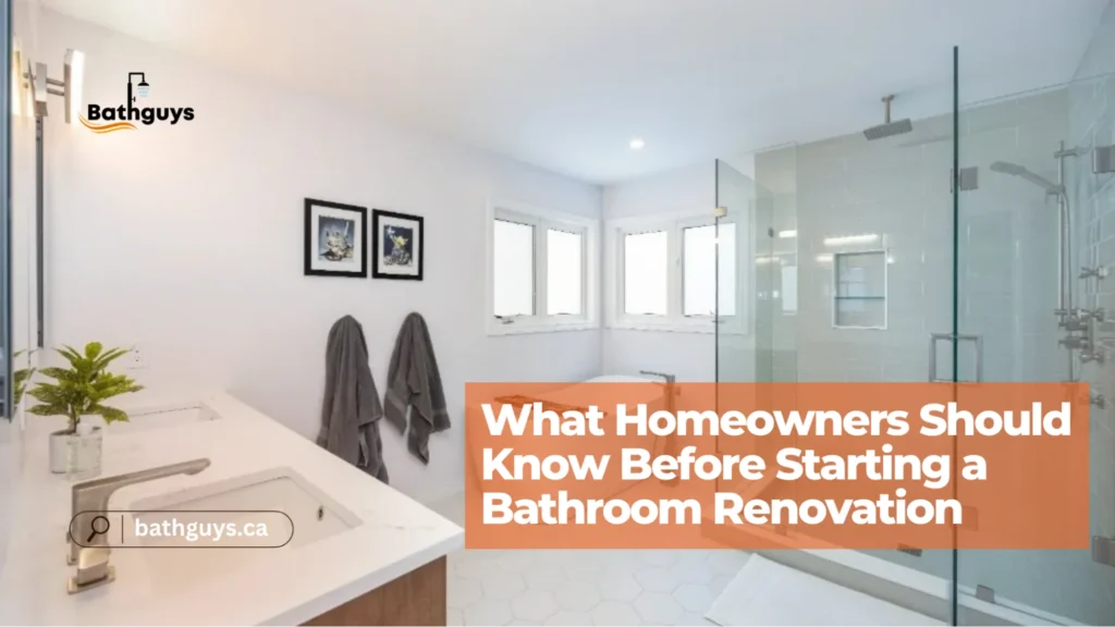 bathroom contractors newmarket explaining renovation planning to homeowners