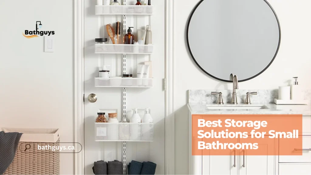 Small bathroom storage solutions that help maximize space in a small bathroom