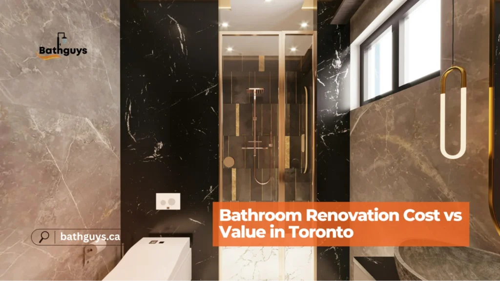 Renovated bathroom in Toronto showcasing upgrades that can increase home value and improve resale appeal