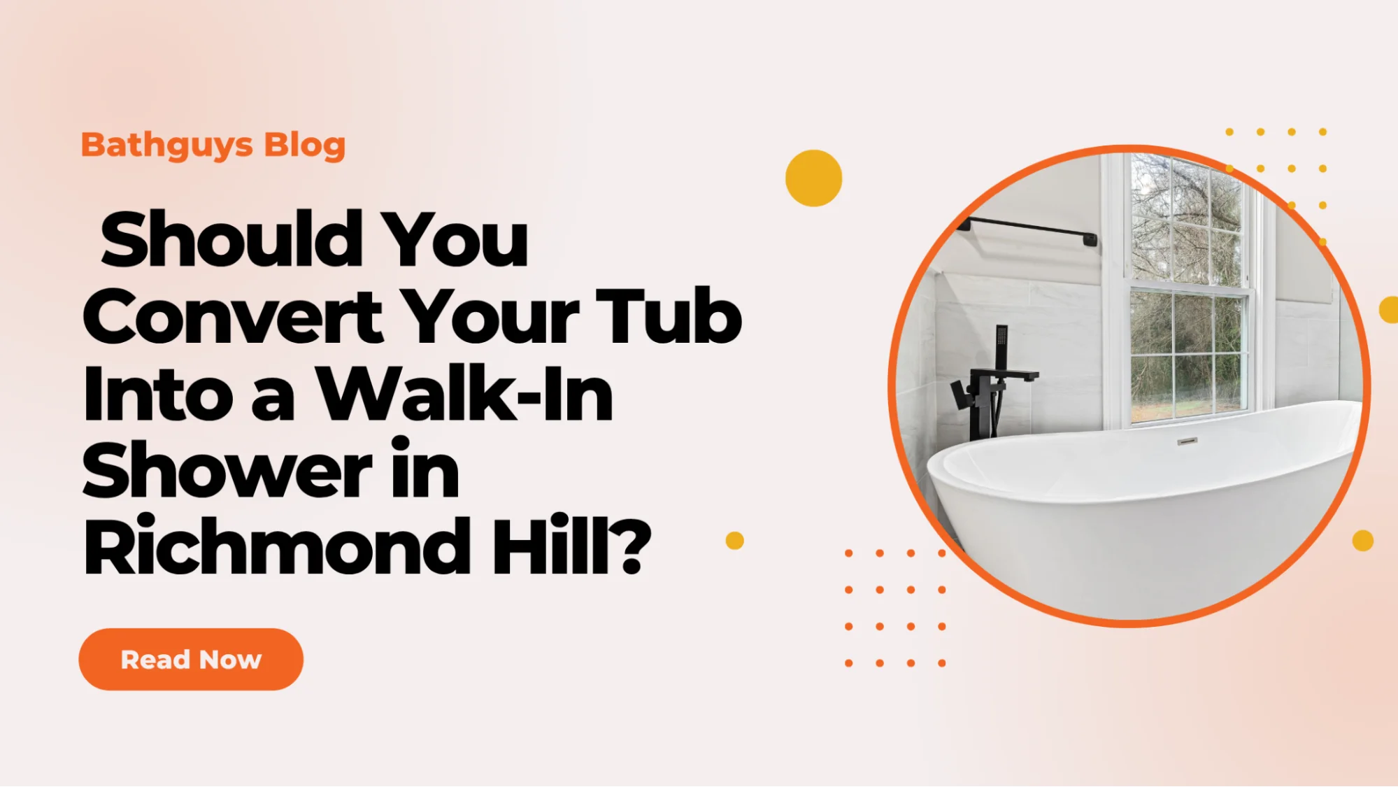 Tub converted into a modern walk-in shower in Richmond Hill to improve accessibility, functionality and bathroom appeal
