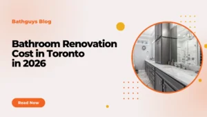 Bathroom renovation cost in Toronto varies based on the room size, materials, fixtures, and renovation work required.