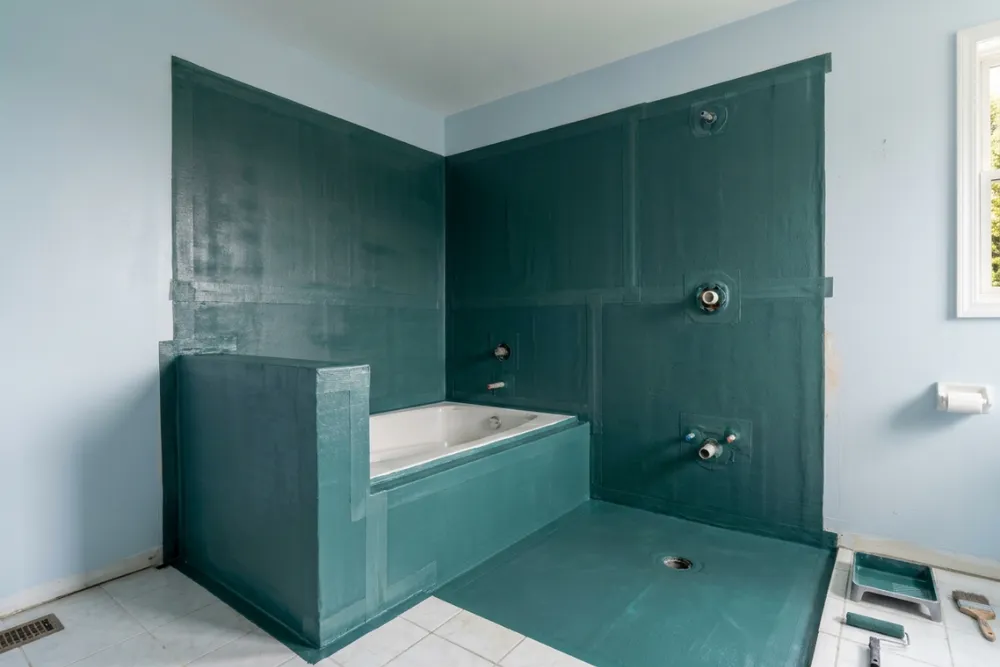Bathtub Surround Waterproofing after
