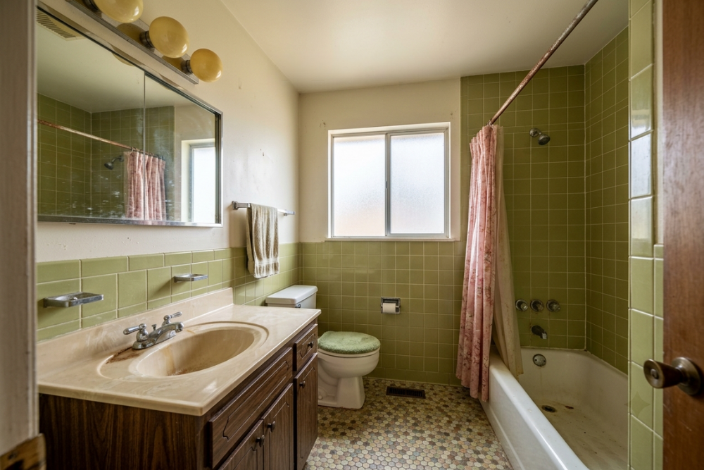 Complete Bathroom Renovation Before